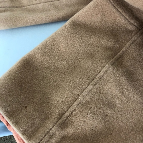 Anne Klein Tan Zip Up Hooded Coat Jacket - Picture 5 of 6